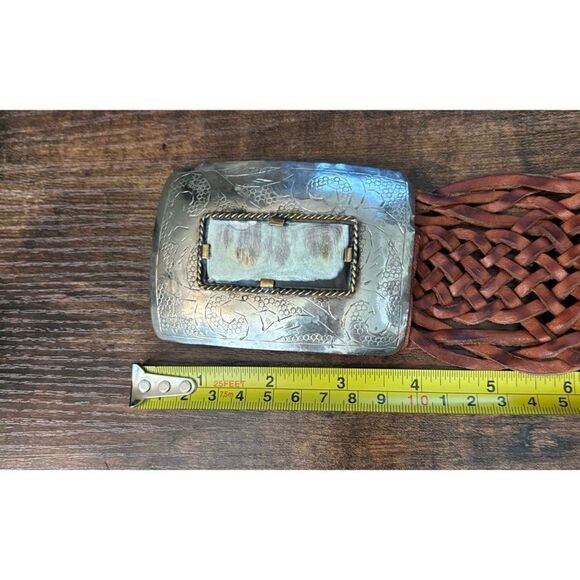 Vintage SISTERGOLDEN
Moroccan Wide Buckle Belt XL main image 10